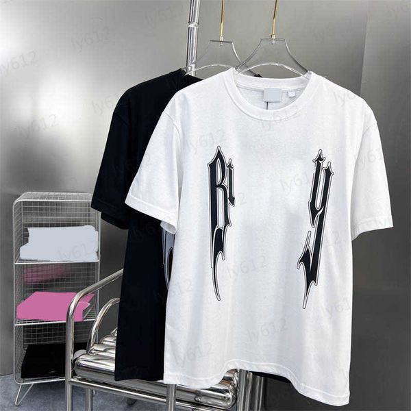 

white mens t shirts designer summer luxury fashion casual classic brand slogan logo printing design loose fitting cotton round neck short sl, White;black