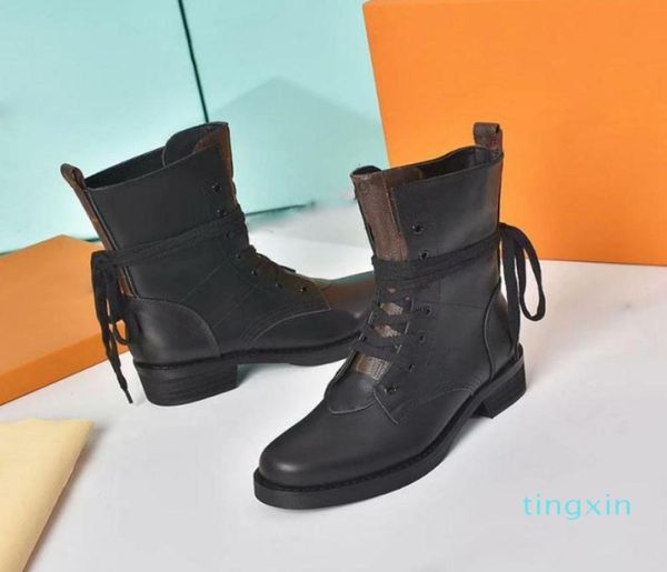

2022 boot genuine leather martin boots 2021 low heel brands sneakers 35428577852, Black