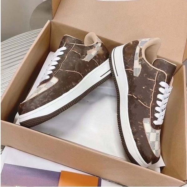 

virgil casual shoes sneakers white royal green red brown designer men abloh damier azur limit edition low lace-up 12, Black
