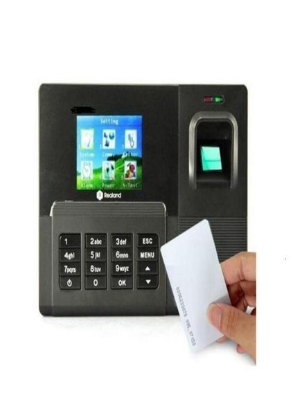 

recognition system 1000 users biometric rfid card fingerprint attendance a f031b employee payroll recorder support u disk to downl1930093