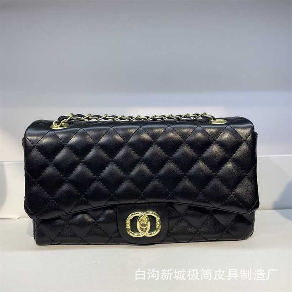 

16% off 2023 handbag new lingge chain single shoulder crossbody fashion versatile square fat man live women's bag