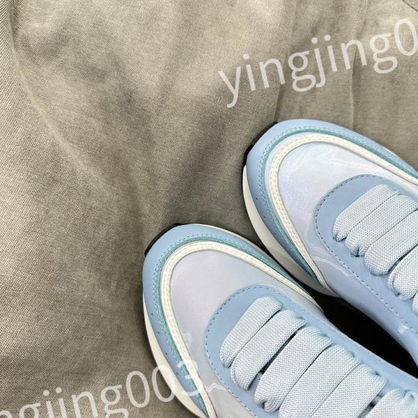 

2023 luxury designer woman's shoe leather lace up men fashion platform sneakers white black mens womens casual shoes chaussures