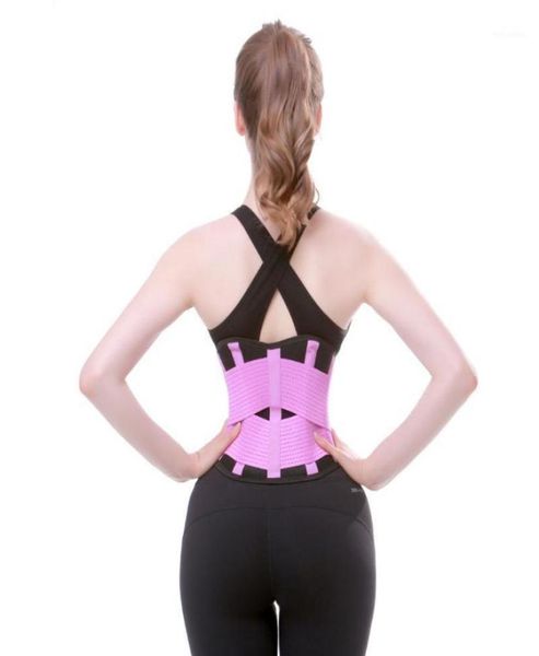 

adjustable back waist weightlifting gym band sports lumbar warm support belt trimmer slimming training slim corset1969621, Black;gray