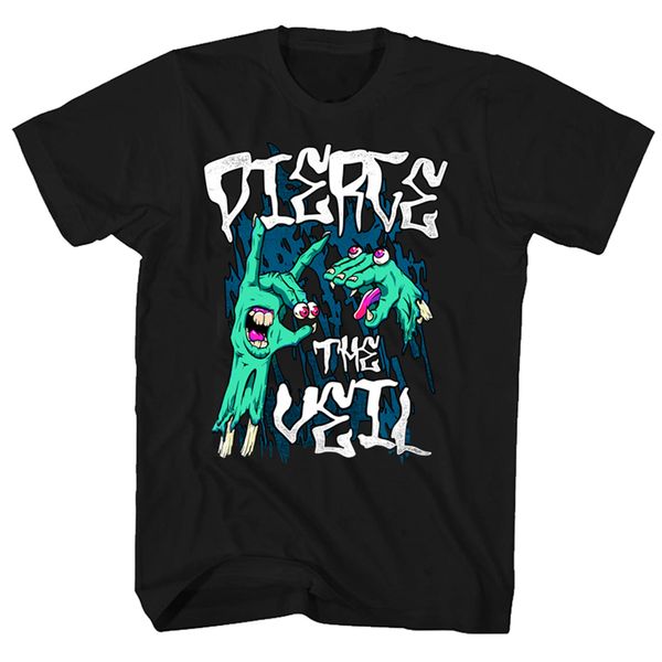 

men's t shirts kaus pria pierce the veil band 230510, White;black
