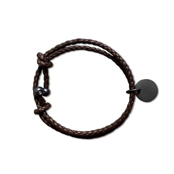 

new arrivals genuine leather bracelets bangle for women and men, Golden;silver