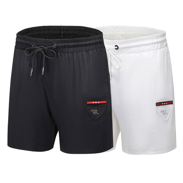 

mens shorts designer summer running solid color sport short pants workout breathable loose leisure time beach clothing, White;black