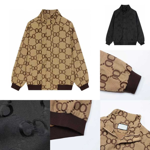 

jackets men women luxury designer jacket couples fashion coat classic g popular outerwear coat multiple options windproof and waterproof fab, Black;brown
