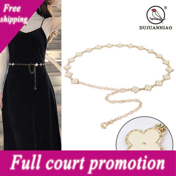 

special price designer belt flower metal elegant chain women's fine decoration 100 pairs belt slim fashion belts for women, Black;brown