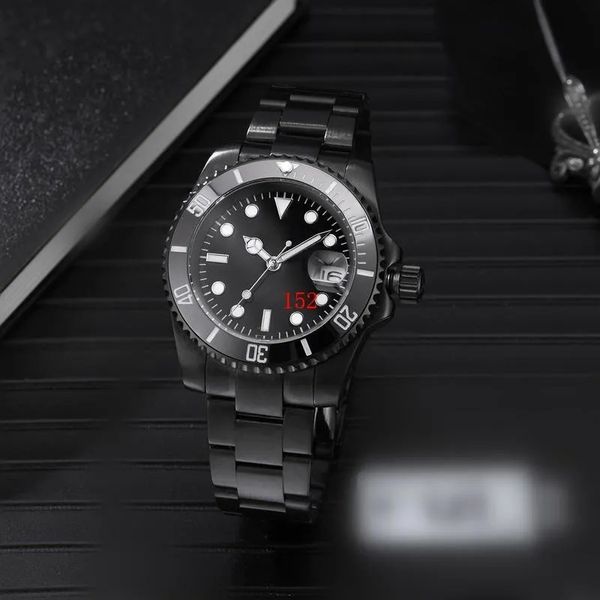 

aaa ceramic bezel men's watch 40mm automatic mechanical 2813 movement luminous sapphire fashion steel band watch, Slivery;golden