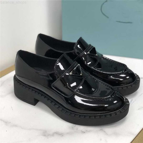 

designer women monolith casual shoes triangle p loafers black cloudbust genuine leather shoe increase platform sneakers outdoor