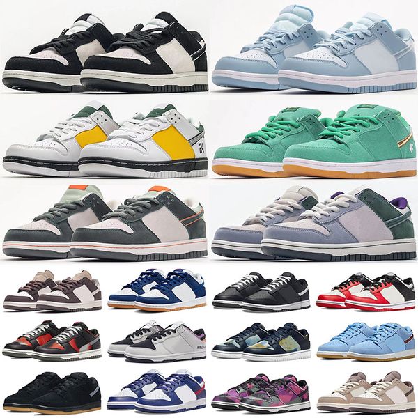 

running shoes panda mens sneakers triple pink grey fog syracuse team green university blue walking jogging outdoors lows sports trainers wct, Black