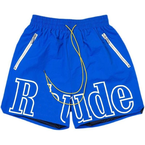 

2023mens shorts solid color track pant bike shorts casual couples joggers pants high street shorts for man reflective short womens hip hop s, White;black