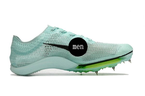 

2023 new zoom victory men football shoes fully knitted air cushion spikes soccer shoes green