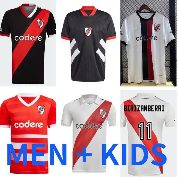 

2023 2024 river plate soccer jerseys 23/24 camiseta de futbol player version de la cruz quintero borre fernandez pratto ponzio football shir, Black;yellow