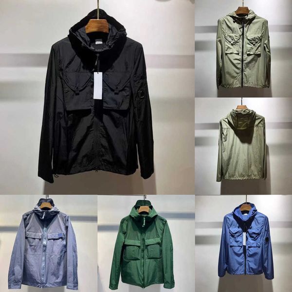 

seleeve multi man's waterproof jacket long function pocket sports two outside pockets daily cusual loose coat evps, Black;brown