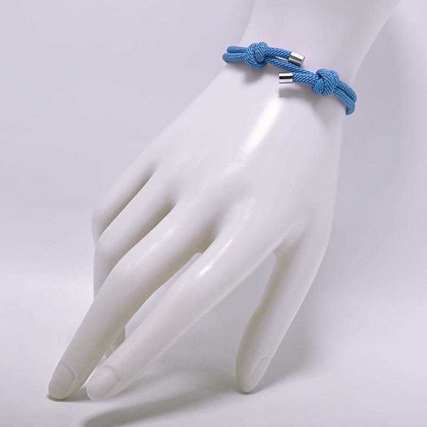 

twill milan rope simple braid couple bracelet wish friendship carrying strap personality color, Golden;silver