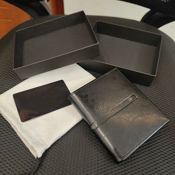 

men wallets black leather luxury designer card holders european and american style slim storage bags short briefcases womens coin purses com, Red;black