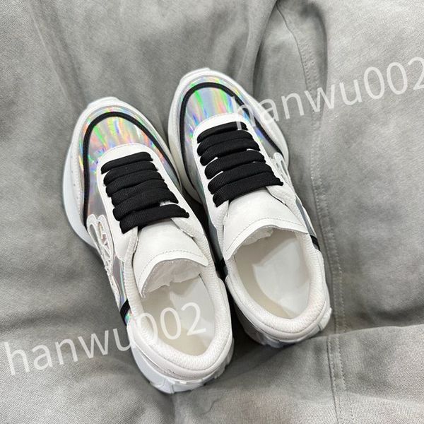 

new luxury designer men's shoes women's casual shoes women's daily life shoes men's leather small white shoes men's, Black