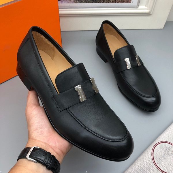 

28model men's business wedding shoes for men breathable leather white zapatos de vestir para hombre luxury shoes men designers shoes, Black