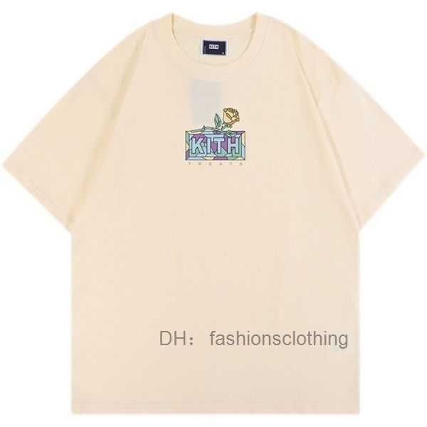 

kith t shirt mens t-shirt uality cotton short sleeved women t-shirts us size s-2xl 2 s2ap, White;black