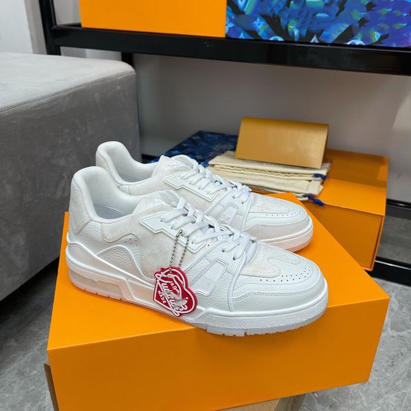 

2023 shoes mens basketball shoes leather womens travel white shoes fashionable couple sports shoes platform 0502, Black