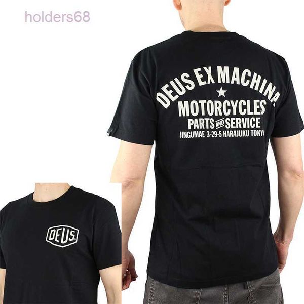 

deus ex machina t-shirt men round neck short sleeve cotton tee black, White;black