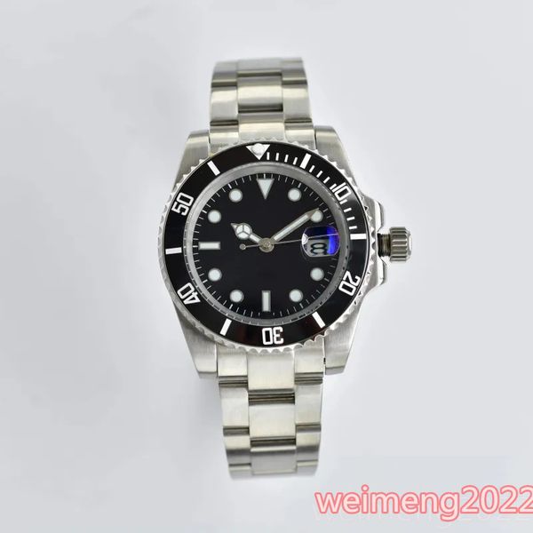 

u1 aaa mens movement watches designer watch 116610 black dial automatic mechanical fashion classic style stainless steel waterproof luminous, Slivery;brown