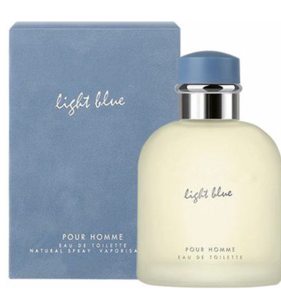 

original brand men perfume light blue pour homme eau de parfum body spray cologne for men