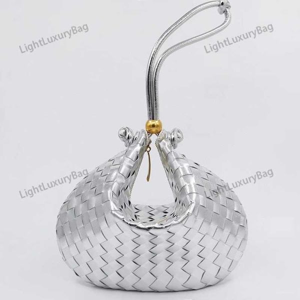 

2023fashion new woven jodie bags cowhide leather handbag senior designer soft crisscross brand cross-body bag for women