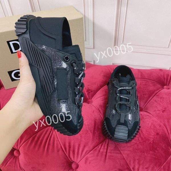 

2023r mens women shoes glossed-leather loafer black sneakers brushed leather loafers plus platform sneakers casual shoe size