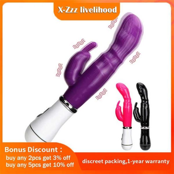 

50% off outlet store rabbit double batch masturbation dildo tool product vibrator for women