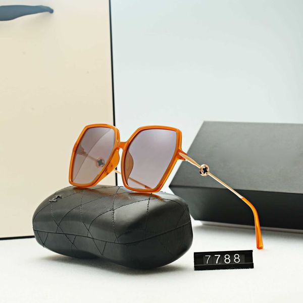 

new style women's big frame polarized fashion elegant sunglasses trend, White;black