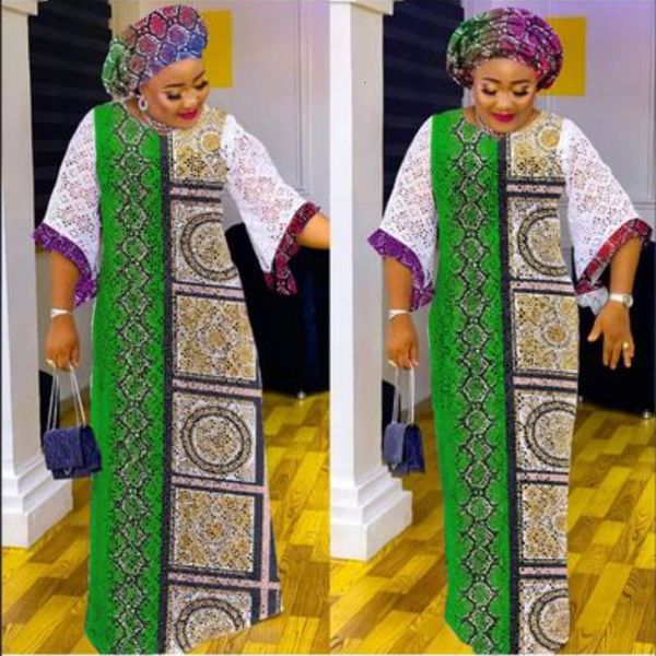 

ethnic clothing fashion african dresses for women classic dashiki size print loose long dress 230510, Red