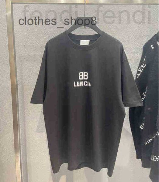 

men's t-shirts luxuriousfashion couples balengs t shirts trend quality shir ialy brand men shirs mosaic fuzzy leer ink technology 73d7, White;black