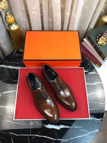 

2023 classic men luxury designer business shoes derby gentleman honorable oxford mens shoes red white men party shoes for men dress shoes, Black