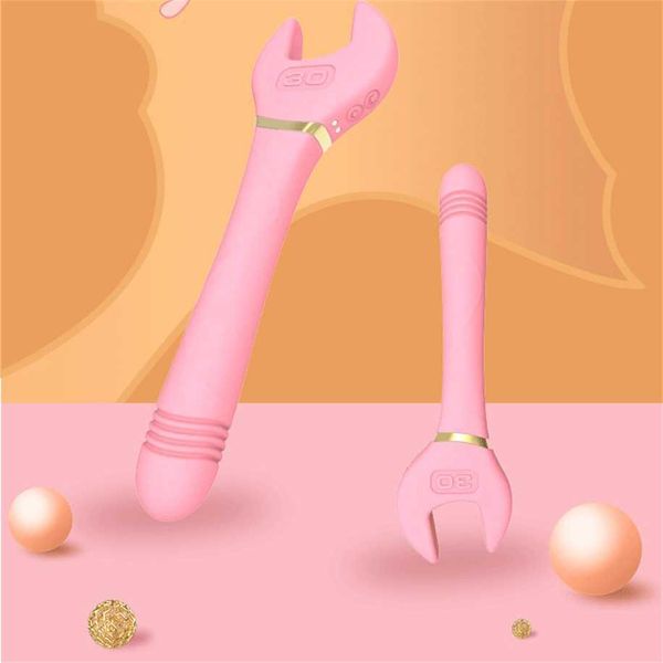 

55% off factory online love vibrator keys after automatic telescopic hammer massage sticks stimulation tick female masturbator