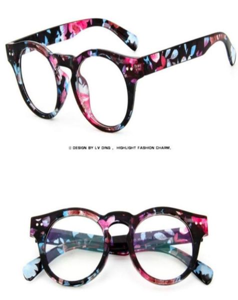 

fashion sunglasses frames retro rivet round eyewear frame men women optical eyeglasses computer glasses spectacle4772000, Black
