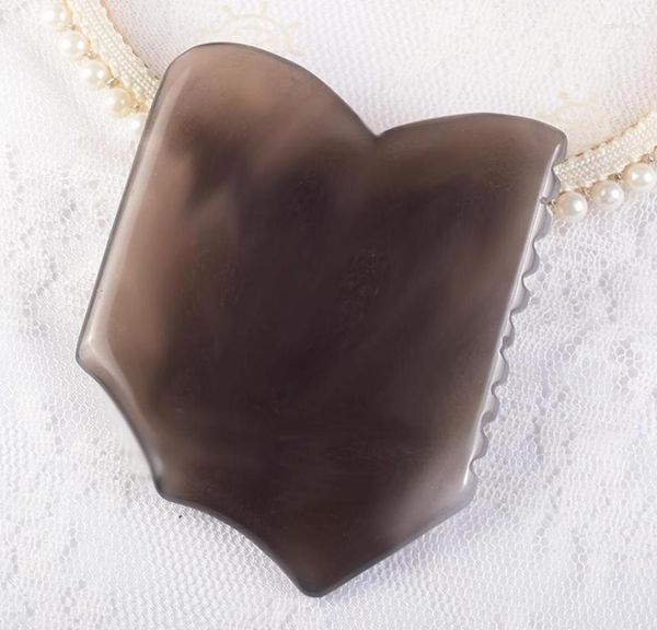 

massage tools big agate sawtooth face gua sha tool natural carnelian crystal stone skin care neck body massager health beauty prod5410583