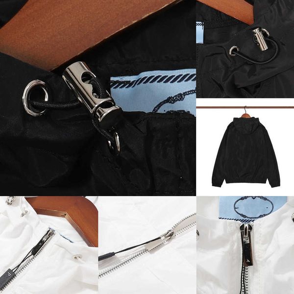 

jacket windbreaker thin jacket coats mens with letters inverted triangle men women waterproof coat spring autumn clothes jackets outerwear m, Black;brown