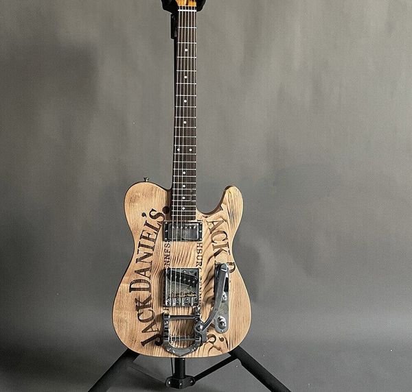 

vintage electric guitar 6 string old age heritage h pickup chrome hardware