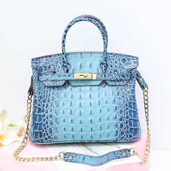 

designer bag tote bag handbag crossbody bags single shoulder bags new style grand leather bag crocodile back bone pattern fashion diagonal b