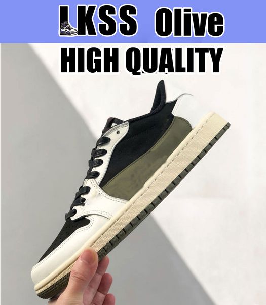

lkss ts olive jumpman 1 1s shoes og mens basketball sneaker sports sneakers