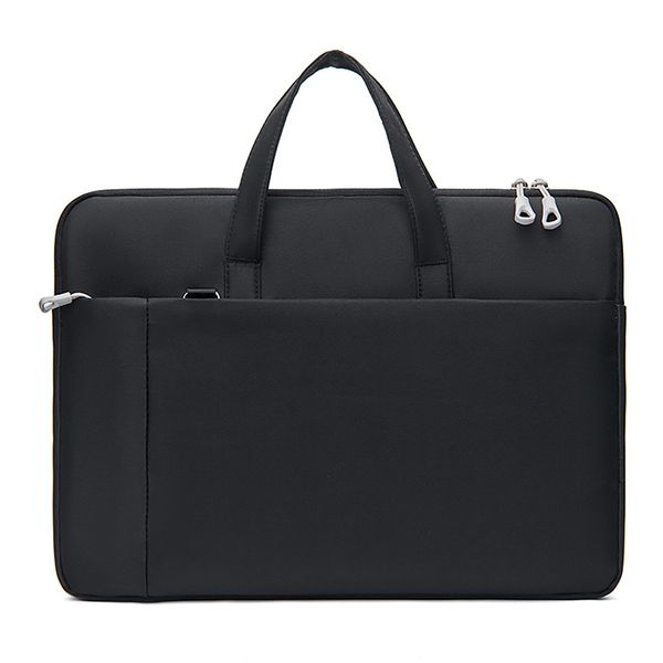 

15.6" lapbag simple tote bag business handheld crossbody briefcase