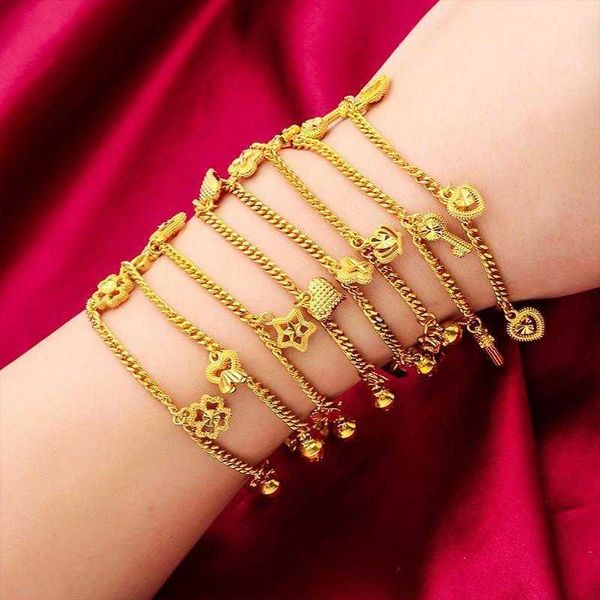 

accessories bracelet five pointed star heart jewelry wholesale love, Golden;silver