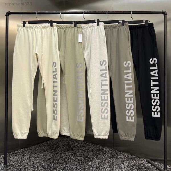 

mens pants designer sweatpants fashion essentail print sport pant high street essen joggers womens essent sweatpant trouser sweatpants d3w8, Black
