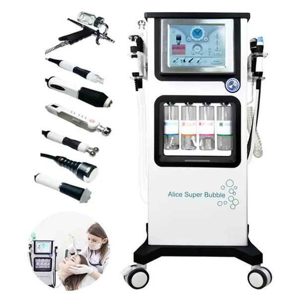 

beauty items alice small bubble beauty machine oxygen facial aqua jet peel blackhead removal skin care machine 7 in 1 aqua peel hydro dermab