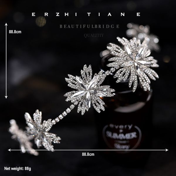 

silver flower crown new soft hair band exquisite wedding hair accessories simple alloy rhinestone jewelry wedding dress accessories fg-0079-