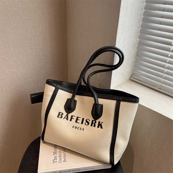 

2023 handbag new fashion autumn and winter large capacity women's versatile commuting one shoulder underarm student tote bag