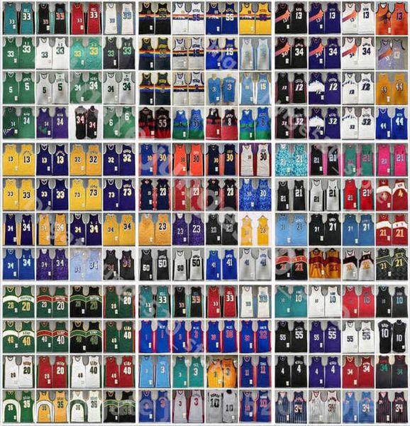 

fast delivery mitchell ness retro basketball jerseys shawn kemp gary payton kevin durant tracy mcgrady penny hardaway vince carter dik, Black;red