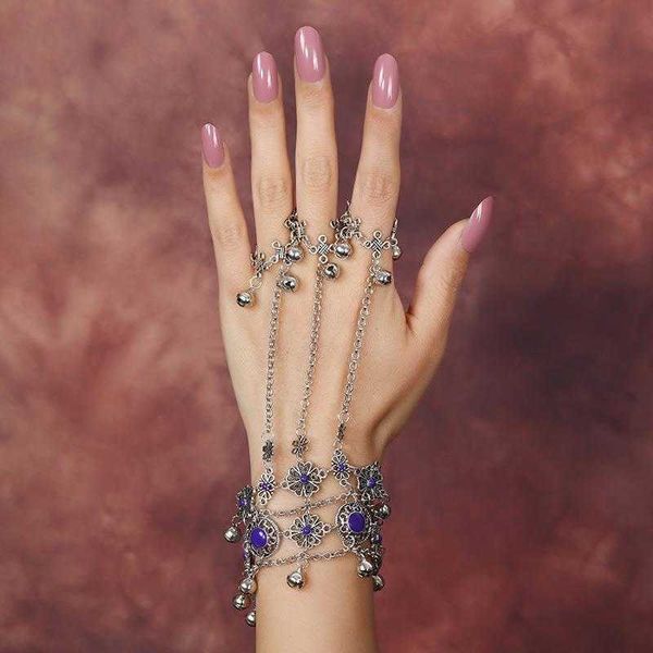 

wind bodhi chains tree bracelet zixia fairy coin bell chain double optional, Black